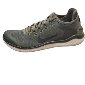Nike Free Rn 2018 Low Mens Running Sneaker Shoes Green 942836-300 NEW Multi Sz
